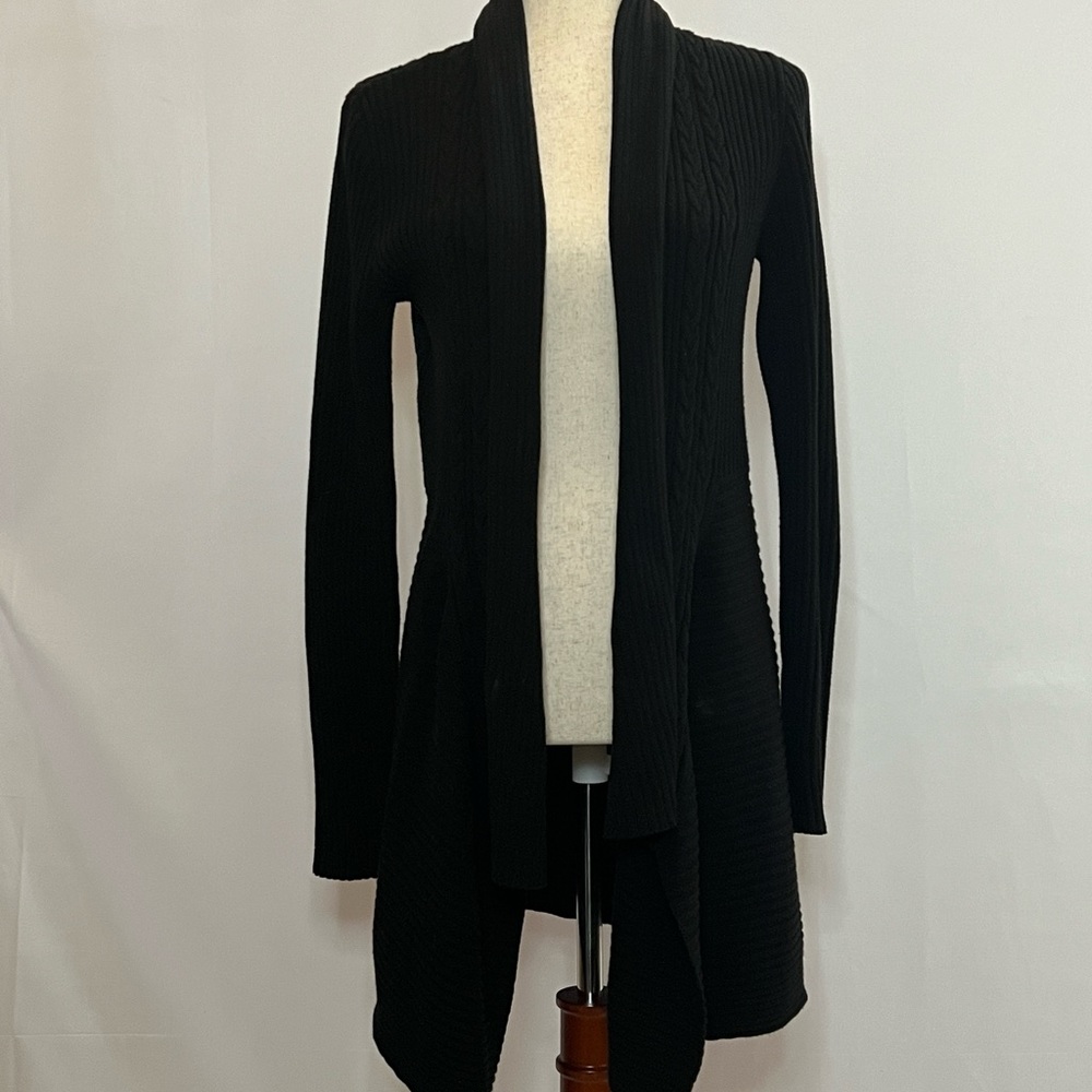 WHBM long sweater, Black, M